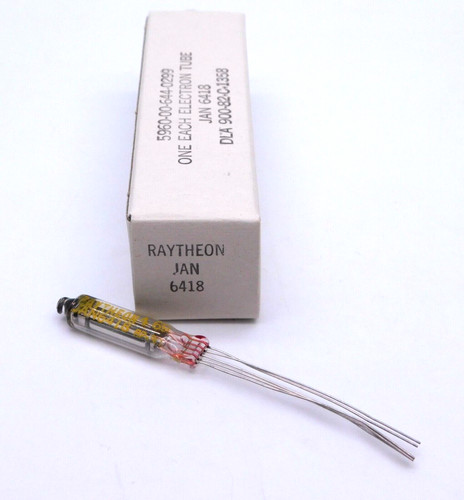 Tubo valvola raytheon jan - raytheon, 6418