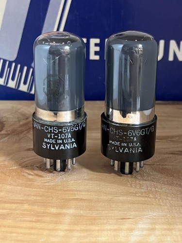 6v6gt sylvania jan chs - 6v6gt,