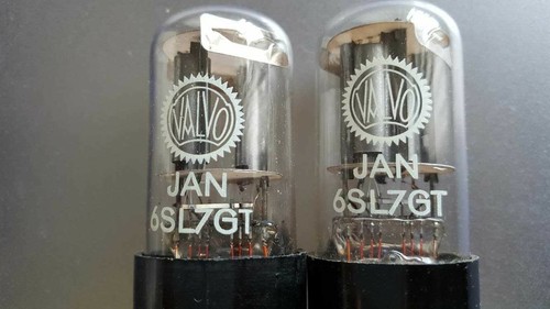 Jan 6sl7gt valvo - 2x, 5691