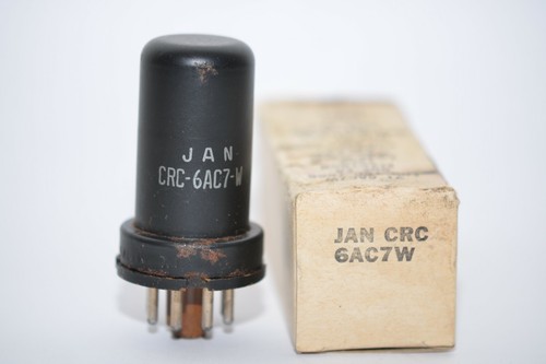 Vintage rca jan crc 6ac7w - vintage,