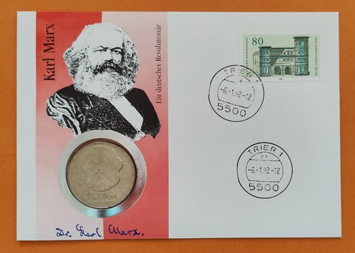 Karl marx numisbrief vom - ,