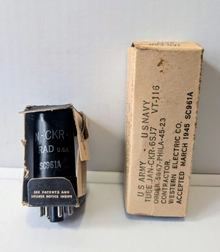 Valvola jan ckr 6sj7 116 - jan-ckr-6sj7, vt-116