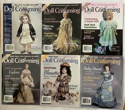 Doll costuming magazine lot - costuming,