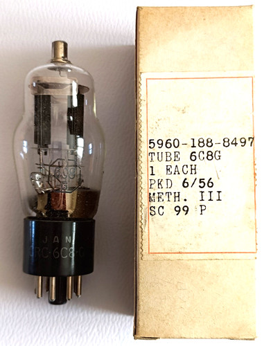 Tube 6c8g jan crc rca - 6c8g, jan-crc