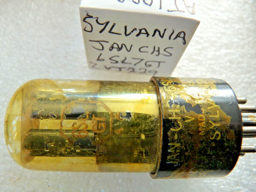 Sylvania jan chs - jan, 6sl7gt