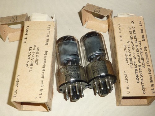 Pentodi hytron jan 6sj7gt - hytron,