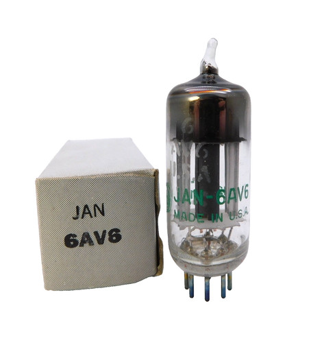 Jan 6av6 ebc91 tubo valvola - ge,